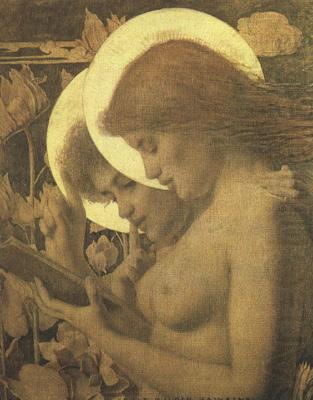 Louis Welden Hawkins The Haloes (mk19) china oil painting image